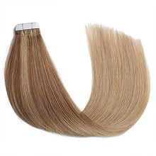 Load image into Gallery viewer, Human Hair Tape in Extensions Ombre Baylage Hair 14 Inch Tape in Extensions Wig Store
