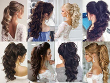 Load image into Gallery viewer, Clip in Hairpiece Ponytail Extension Claw Wig Store 
