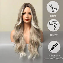 Load image into Gallery viewer, Long Blonde Wig Heat Resistant Fibre 24&quot; Wig Store
