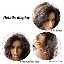Load image into Gallery viewer, Curly blonde brown reverse ombre wig Wig Store 
