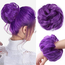 Load image into Gallery viewer, Synthetic Messy Bun Hair Piece for Women
