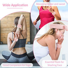 Load image into Gallery viewer, 3 Pcs Spa Headband Wrist Washband Set
