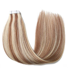 Load image into Gallery viewer, Human Hair Tape in Extensions Ombre Baylage Hair 14 Inch Tape in Extensions Wig Store
