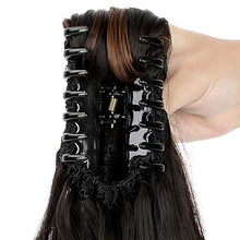 Load image into Gallery viewer, Clip in Hairpiece Ponytail Extension Claw Wig Store 

