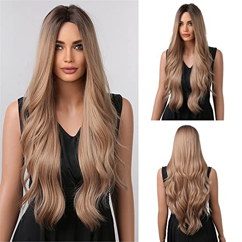 Long Wavy Blonde Wig Wig Store