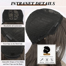 Load image into Gallery viewer, Layered Synthetic Wig with Curtain Bangs

