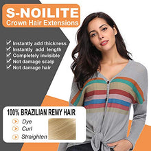 Load image into Gallery viewer, Remy Human Hair Invisible Wire Hair Extensions Wig Store
