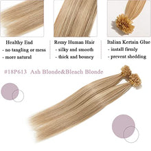 Load image into Gallery viewer, Keratin Fushion Bonded U Tip Human Hair Extensions - 100 Strands/Pack 50g Wig Store
