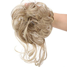 Load image into Gallery viewer, Long Tousled Messy Bun Hair Piece Wig Store 
