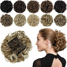 Load image into Gallery viewer, Classic Curly Chignon Hairpiece Bun Wig Store
