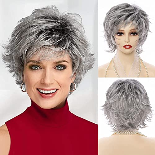 Ombre Gray Wig Wig Store