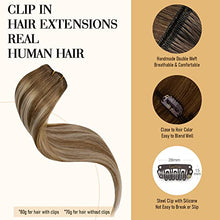 Load image into Gallery viewer, Balayage Nano Ring Human Hair Extensions Wig Store 
