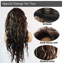 Load image into Gallery viewer, Curly blonde brown reverse ombre wig Wig Store 
