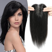 Load image into Gallery viewer, Real Human Hair Handmade Swiss Base Hair Topper Wig Store All Products
