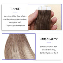 Load image into Gallery viewer, Human Hair Tape in Extensions Ombre Baylage Hair 14 Inch Tape in Extensions Wig Store
