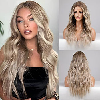 Long Ombre Blonde Lace Front Wig Wig Store 