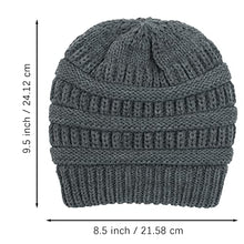 Load image into Gallery viewer, Satin lined Knit Beanie Hat Wig Store 
