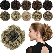 Load image into Gallery viewer, Classic Curly Chignon Hairpiece Bun Wig Store
