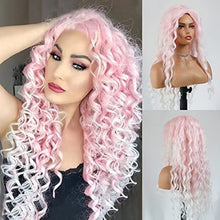 Load image into Gallery viewer, Curly blonde brown reverse ombre wig Wig Store 
