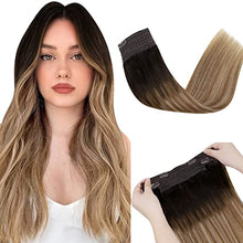 Load image into Gallery viewer, Balayage Nano Ring Human Hair Extensions Wig Store 
