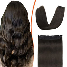 Load image into Gallery viewer, 22 Inch Ombre Human Hair Wire Halo Hair Extension Wig Store
