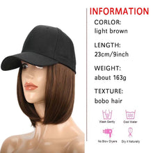 Load image into Gallery viewer, Hat Hair Extension Baseball Cap
