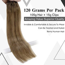 Load image into Gallery viewer, Balayage Nano Ring Human Hair Extensions Wig Store 
