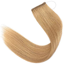 Load image into Gallery viewer, Remy Human Hair Invisible Wire Hair Extensions Wig Store
