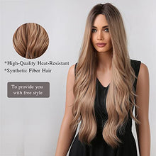 Load image into Gallery viewer, Long Blonde Wig Heat Resistant Fibre 24&quot; Wig Store
