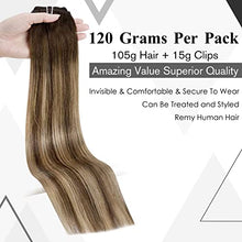 Load image into Gallery viewer, Balayage Nano Ring Human Hair Extensions Wig Store 
