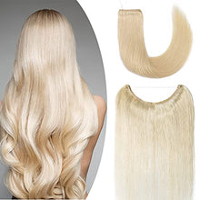 Load image into Gallery viewer, Remy Human Hair Invisible Wire Hair Extensions Wig Store
