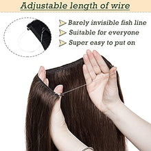 Load image into Gallery viewer, Remy Human Hair Invisible Wire Hair Extensions Wig Store
