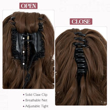 Load image into Gallery viewer, 12” Short Curly Claw Ponytail Extension Clip In On Hairpiece
