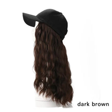 Load image into Gallery viewer, Hat Hair Extension Baseball Cap
