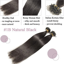 Load image into Gallery viewer, Keratin Fushion Bonded U Tip Human Hair Extensions - 100 Strands/Pack 50g Wig Store
