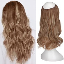 Load image into Gallery viewer, One Piece 18 Inch Invisible Secret Wire Crown Hair Extension Wig Store
