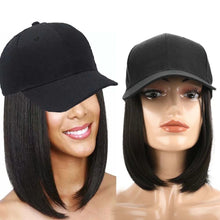 Load image into Gallery viewer, Hat Hair Extension Baseball Cap
