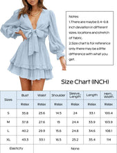 Load image into Gallery viewer, Ruffle High Waist Party Dress With Deep V Neck
