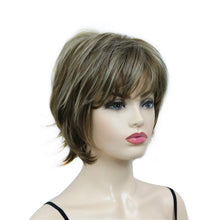 Load image into Gallery viewer, Short Layered Shaggy Synthetic Wig with Bangs

