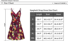 Load image into Gallery viewer, V Neck Spaghetti Strap Casual Dress with Pockets
