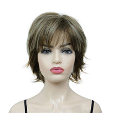 Load image into Gallery viewer, Short Layered Shaggy Synthetic Wig with Bangs Wig Store All Products
