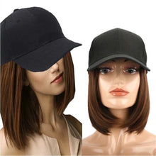 Load image into Gallery viewer, Hat Hair Extension Baseball Cap
