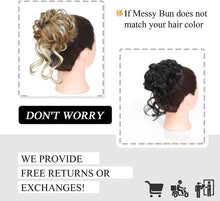 Load image into Gallery viewer, Messy Bun Hair Pieces Set of 6
