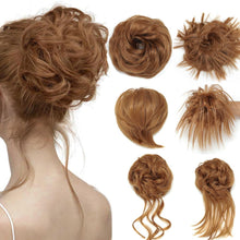 Load image into Gallery viewer, Messy Bun Hair Pieces Set of 6
