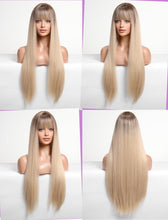 Load image into Gallery viewer, Long Blonde Wigs for Women
