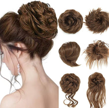 Load image into Gallery viewer, Messy Bun Hair Pieces Set of 6
