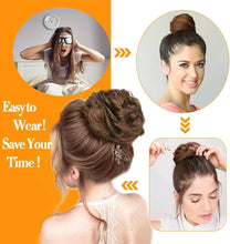 Load image into Gallery viewer, Messy Bun Hair Pieces Set of 6
