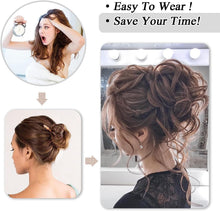 Load image into Gallery viewer, Messy Bun Hair Pieces Set of 6
