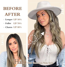 Load image into Gallery viewer, Synthetic Adjustable Long Wavy Hair Extensions
