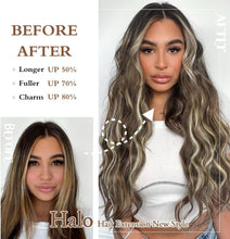 Load image into Gallery viewer, Synthetic Adjustable Long Wavy Hair Extensions
